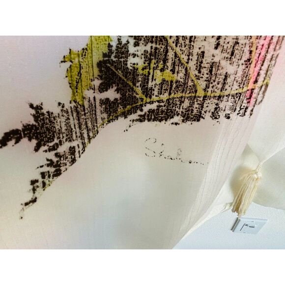 Vintage Alfred Shaheen Pink Poppy Mod Shift Dress - Picture 9 of 10